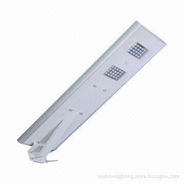 Easy to install, all in one solar street light with motion sensor, 40W power with lithium battery